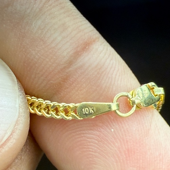 10kt Real Gold Franco Chain 20 inch
